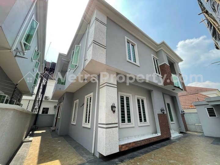 Exotically Designed 5bedroom Fully Detached Duplex For Sale.  5 bedroom Detached Duplex for Sale Lekki Lagos Vetra  Property