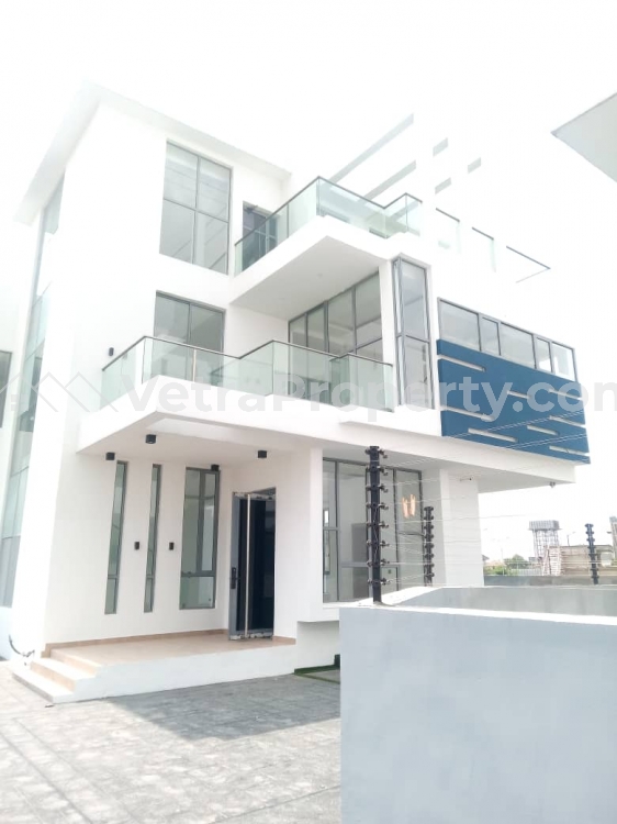  Newly Built Beautiful 5 Bedroom Detached Duplex With A Room Bq.... 99% Finished  5 bedroom Detached Duplex for Sale Lekki Lagos Vetra  Property