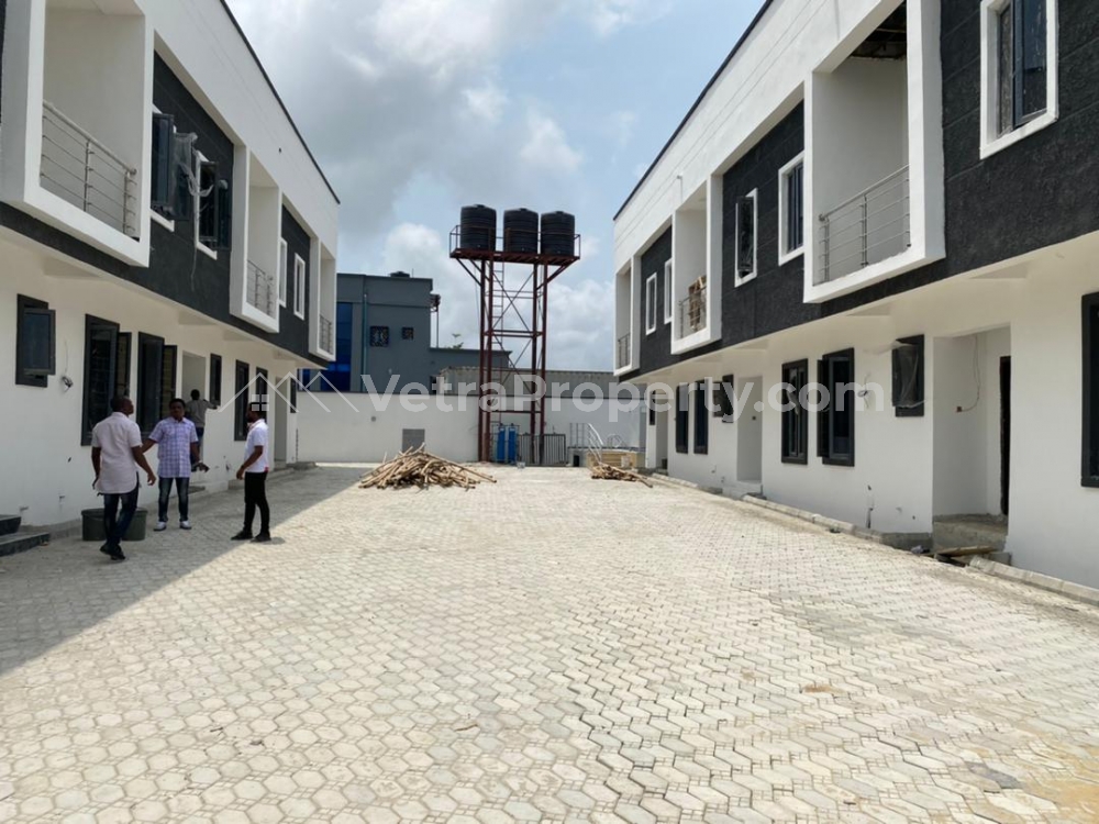  Amazing 4 Bedroom(all Rooms En-suite) Terrace Crown Terraces, Sangotedo  4 bedroom Terraced Duplex for Sale Lekki Lagos Vetra  Property