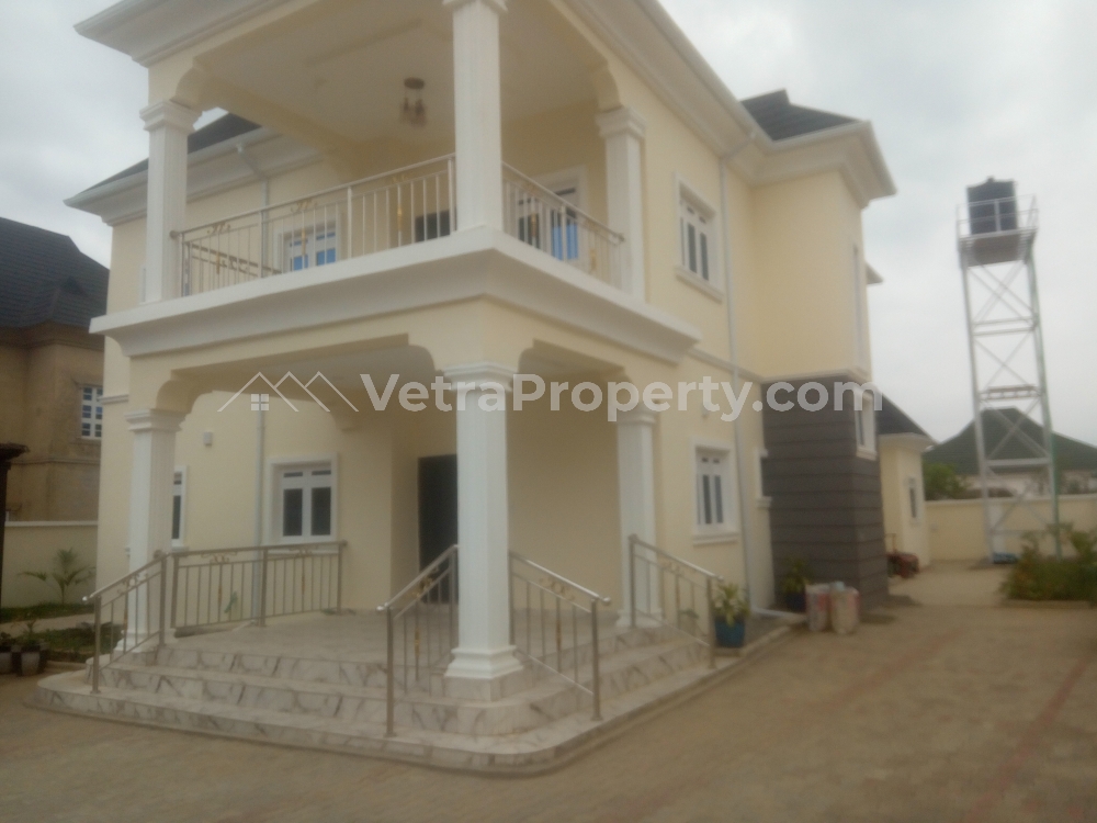 4bedroom Duplex With 2rooms Self Contain As Bq For Sale In Suparcell Estate Wumba After Apo Primary School  4 bedroom Detached Duplex for Sale Wumba Abuja Vetra  Property