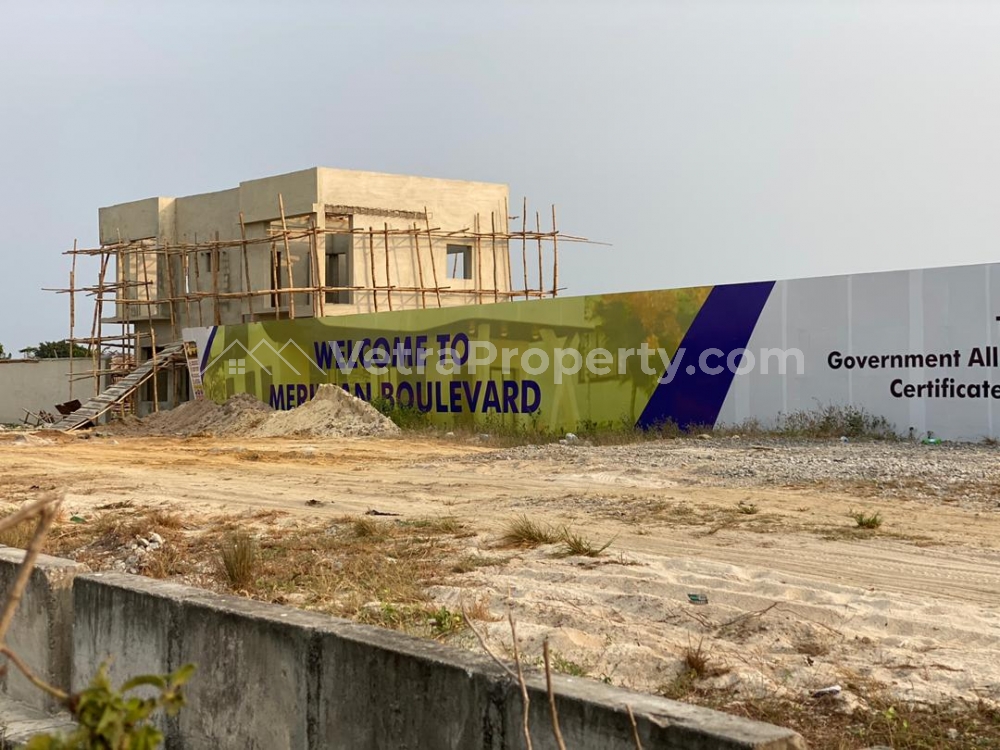  300 Sqms With C Of O At Meridian Boulevard Estate,okun-ajah  300 Meter Square of Land for Sale Ajah Lagos Vetra  Property