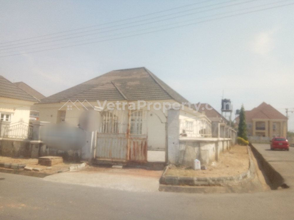  3 Bedroom Detached Bungalow With 2rooms Bq For Sale In Queen's Estate Karasana  3 bedroom Detached Bungalow for Sale Karsana Abuja Vetra  Property