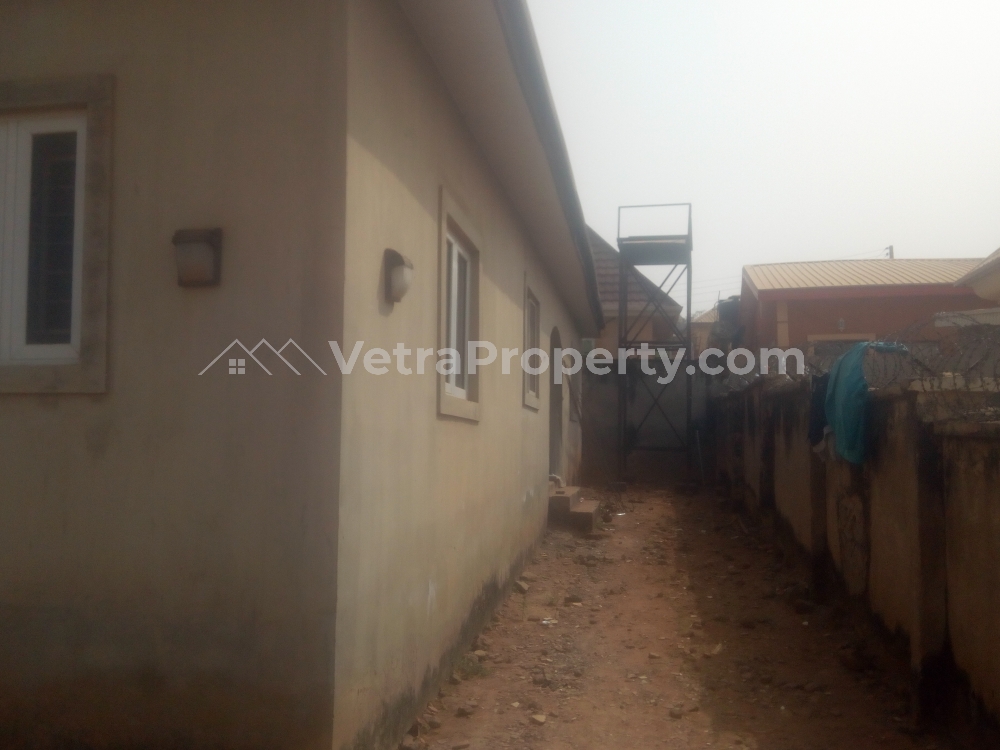  3bedroom Flat With 2bedroom Flat As Bq For Sale Around Babangida Market Fha Lugbe Abuja  3 bedroom Detached Bungalow for Sale Lugbe Abuja Vetra  Property