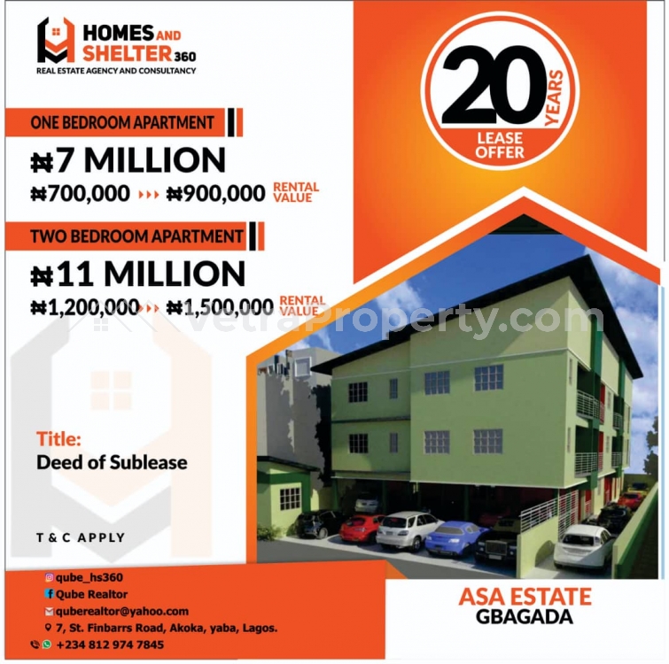  Own A Unit Of 2bedroom Apartment For A Lease Period Of 20years And Earn Rental Returns Annually  2 bedroom Flat for Rent Gbagada Lagos Vetra  Property
