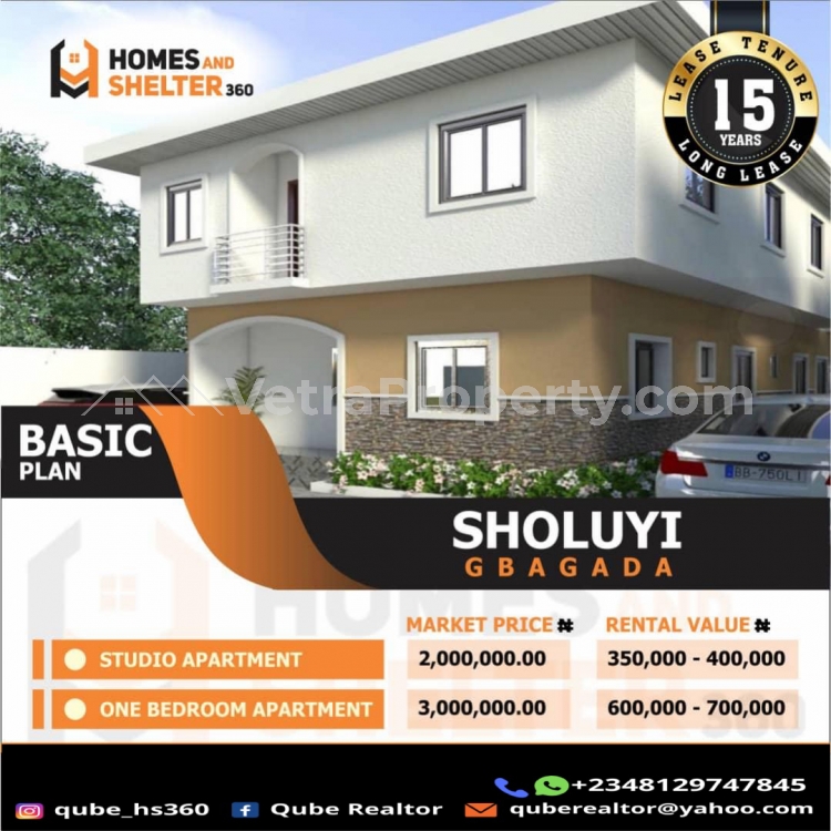  Own A Unit Of Apartment For A Lease Period Of 15years And Earn Rental Returns Annually  Mini Flat for Rent Gbagada Lagos Vetra  Property
