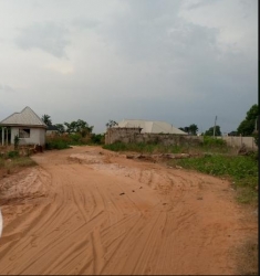 100 Ft By 200 Ft Land 2,000 Foot Square of Land for Sale Oshimili Delta Vetra  Property