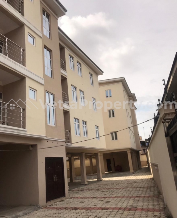  Newly Built Tastefully Finished all Rooms En-suite 2 Bedroom Flat with Bq in a Block of Flat, fitted with kitchen cabinet and wardrobe  2 bedroom Flat for Sale Yaba Lagos Vetra  Property