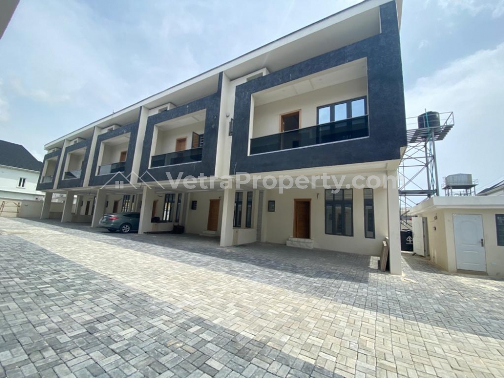  4 bedroom terrace duplex  4 bedroom House for Rent Lekki Lagos Vetra  Property