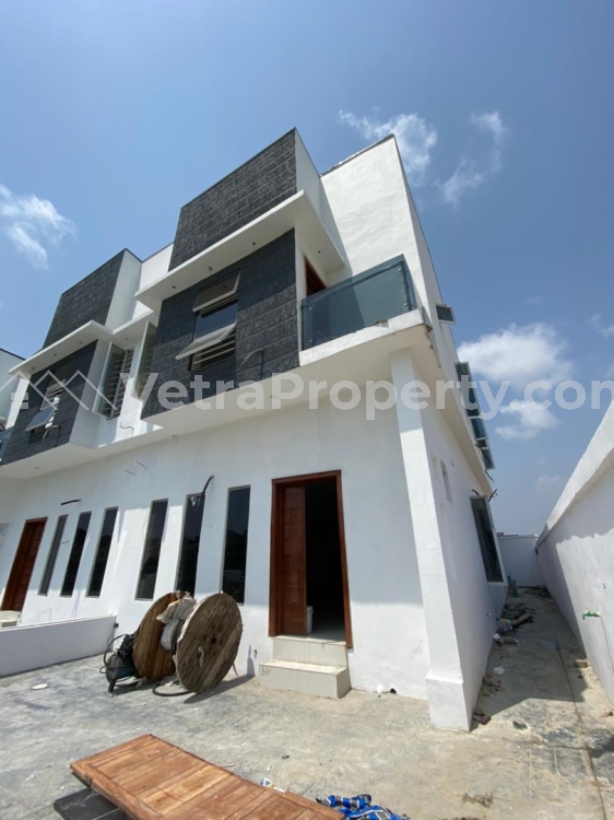  Newly 4 bedroom semi detached duplex with bq  4 bedroom House for Rent Lekki Lagos Vetra  Property