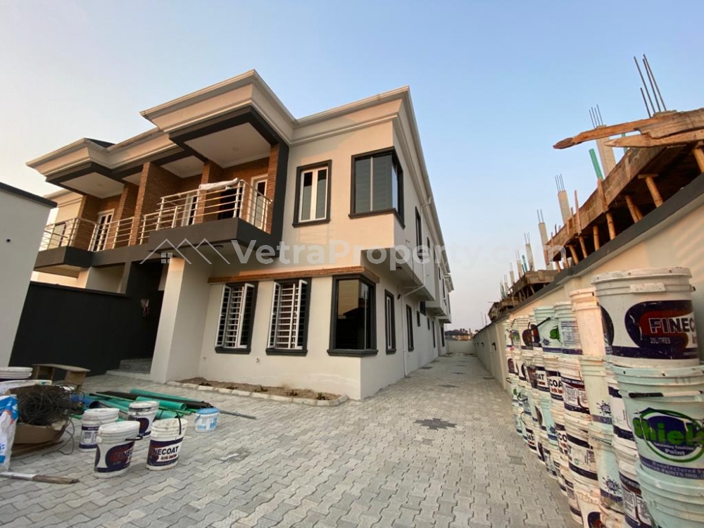  4 bedroom semi detached duplex with one bedroom detached bq  4 bedroom House for Sale Ajah Lagos Vetra  Property