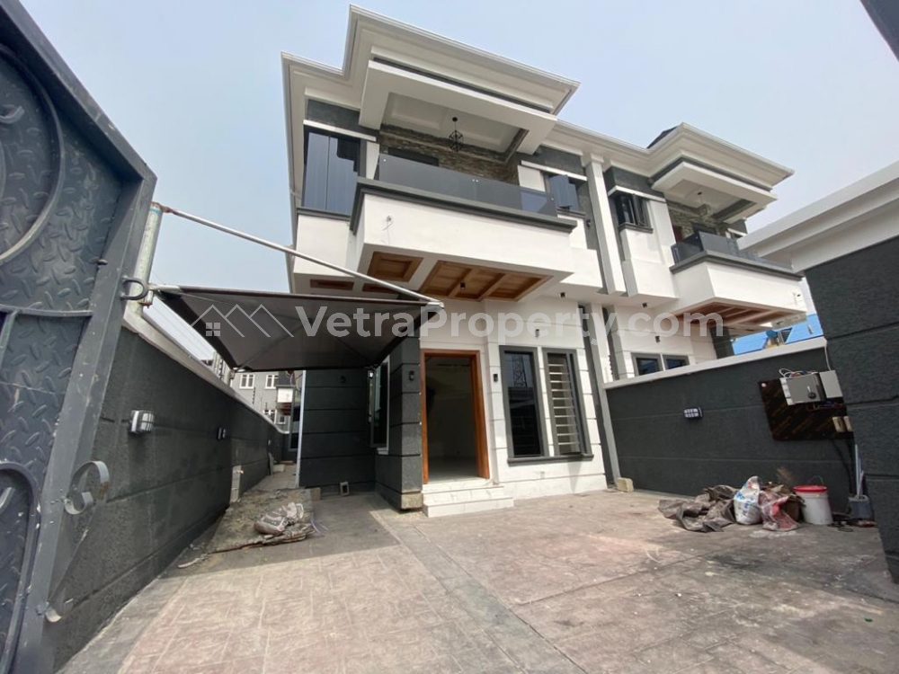  Lovely 4 bedroom semi detached duplex with bq  4 bedroom House for Sale Lekki Lagos Vetra  Property
