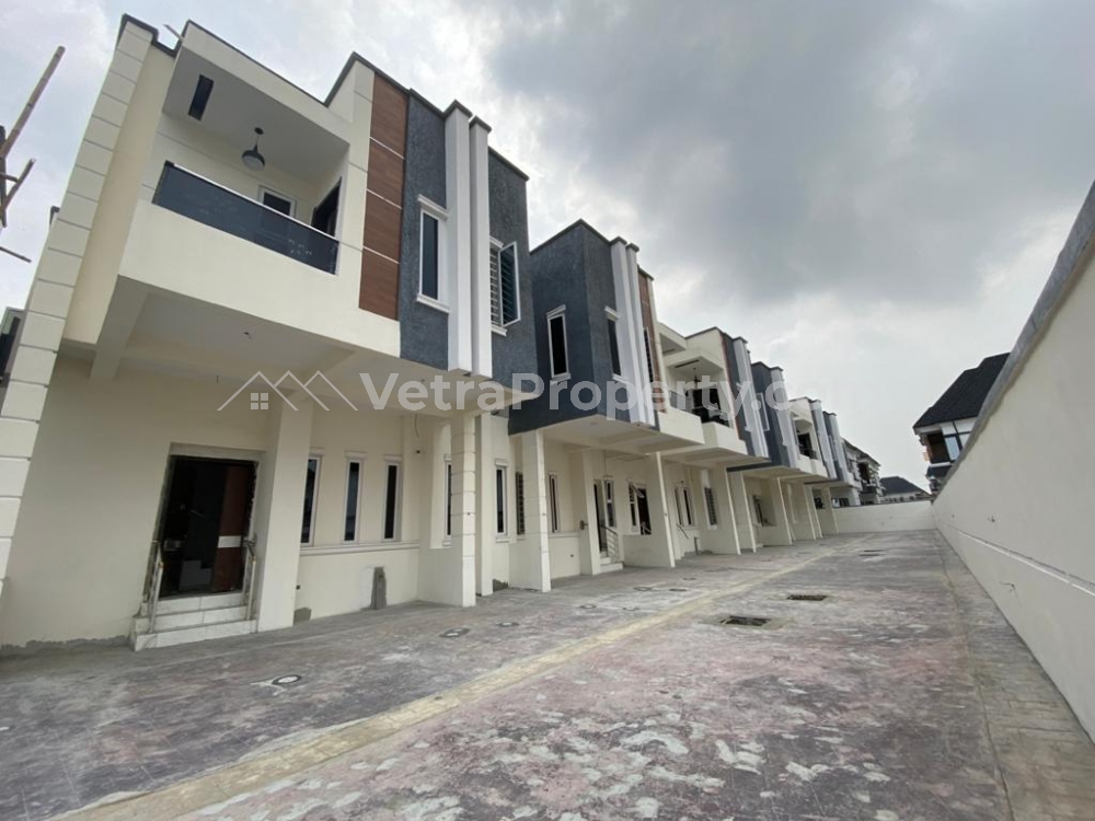  Serviced 4 bedroom terrace duplex  4 bedroom House for Sale Lekki Lagos Vetra  Property