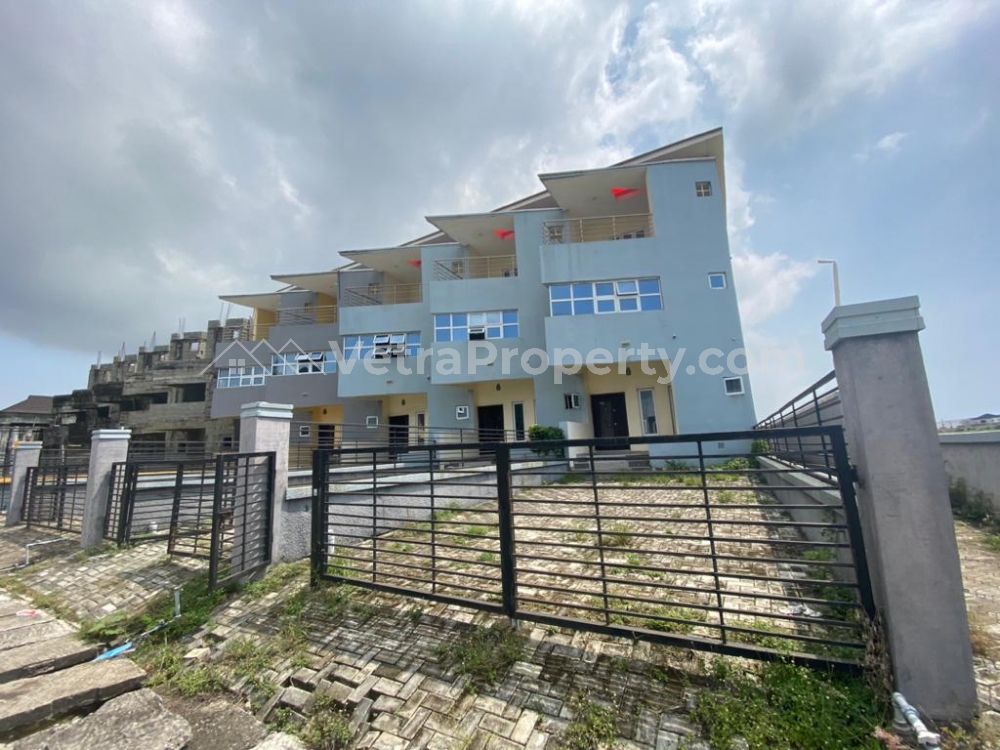  Brand new 4 bedroom terrace duplex with bq  4 bedroom House for Sale Lekki Lagos Vetra  Property