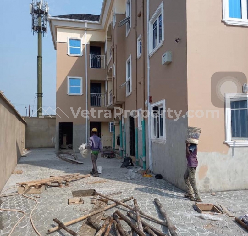  Executive Newly Built Mini Flat With 2toilet, pop finished, fitted with kitchen cabinet and wardrobe  Flat for Rent Yaba Lagos Vetra  Property