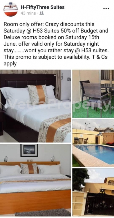  Presidential suite  Flat for Short let Ikeja Lagos Vetra  Property