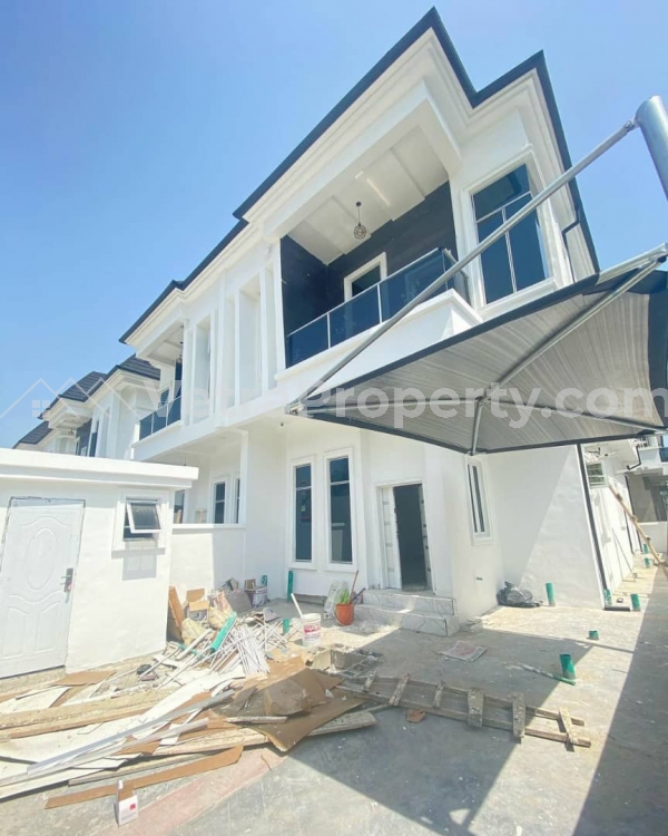  Classic And Ultra Modern 4 Bedroom Semi Detached Duplex with a Room Bq at Chevron Lekki  4 bedroom House for Rent Lekki Lagos Vetra  Property