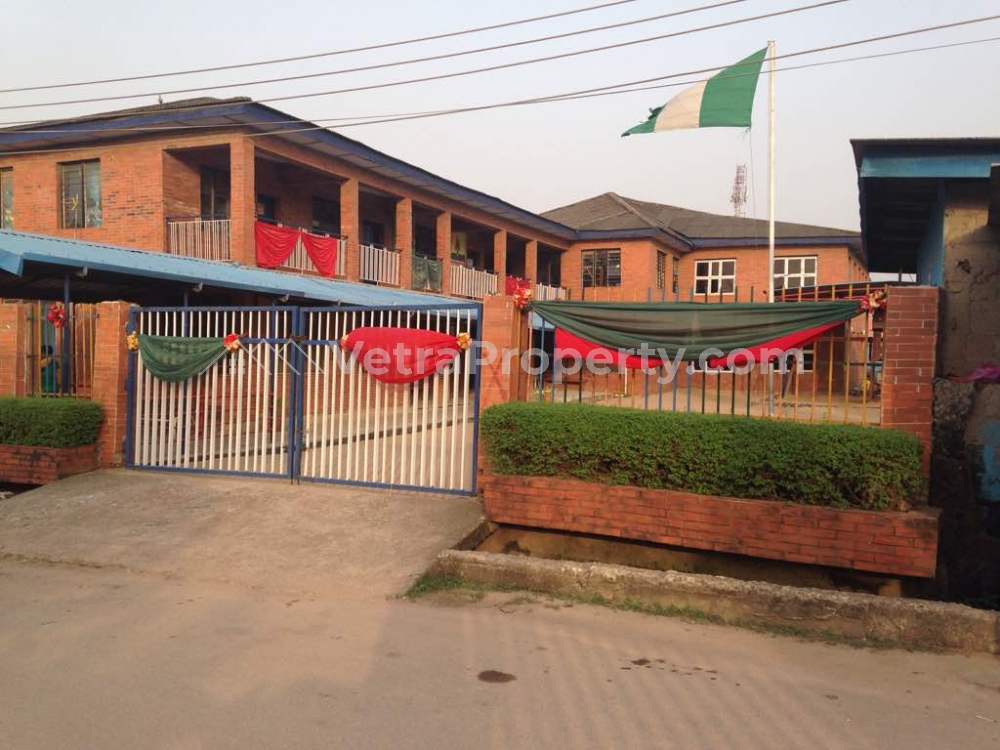  Primary and secondary school for sale with Land Size:4000 SQM  Commercial Property for Sale Yaba Lagos Vetra  Property