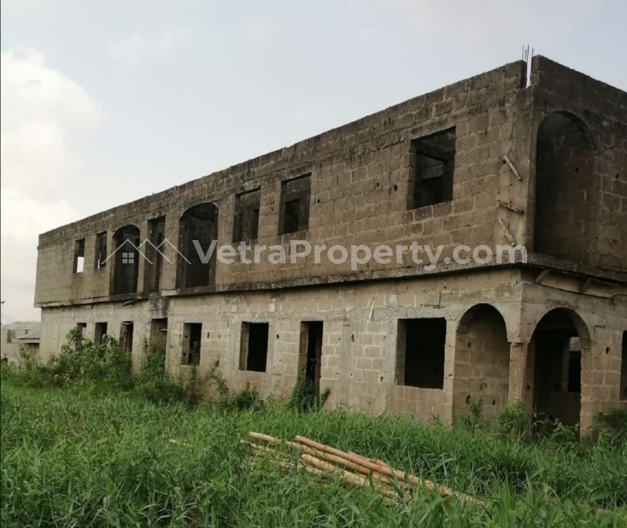  Solidified and strategically Located Uncompleted Block of Flat at Ogudu Orioke  House for Sale Ogudu Lagos Vetra  Property