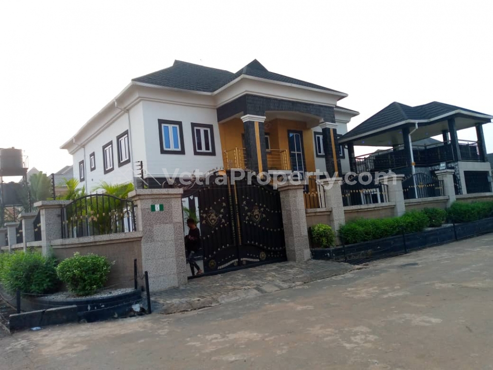 5bedroom Duplex + 2Bedroom BQ Selling in Asaba  5 bedroom House for Sale Asaba Delta Vetra  Property