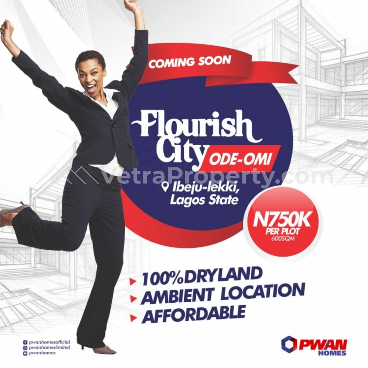  FLOURISH CITY,LAGOS (ODE-OMI)*IBEJU-LEKKI  Land for Sale Ibeju Lekki Lagos Vetra  Property