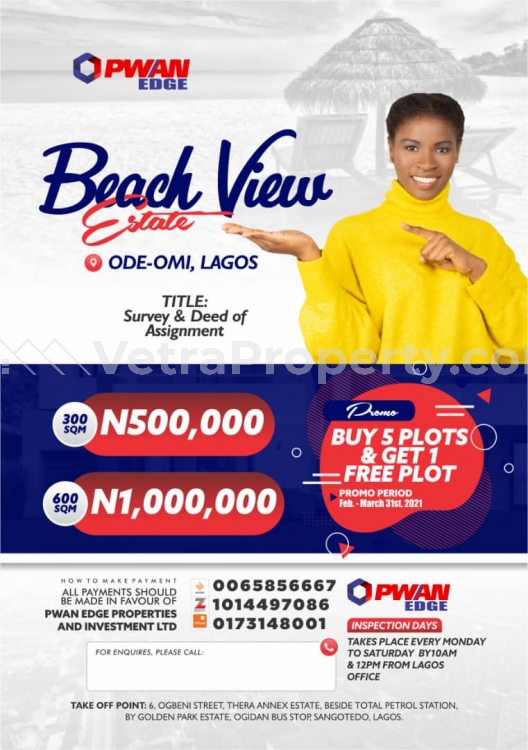  vacant land  Land for Sale Ibeju Lekki Lagos Vetra  Property