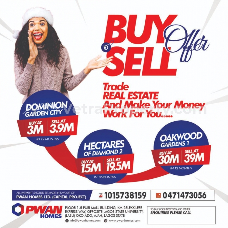 Plots of Land  Land for Sale Ajah Lagos Vetra  Property