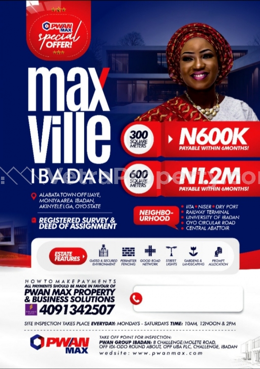  Plots of Land  Land for Sale Ibadan Oyo Vetra  Property
