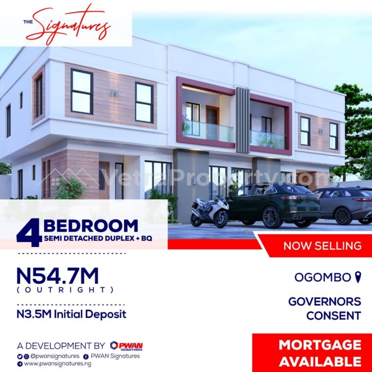  The Signatures Estate Abraham Adesanya Best For You  3 bedroom House for Sale Ajah Lagos Vetra  Property