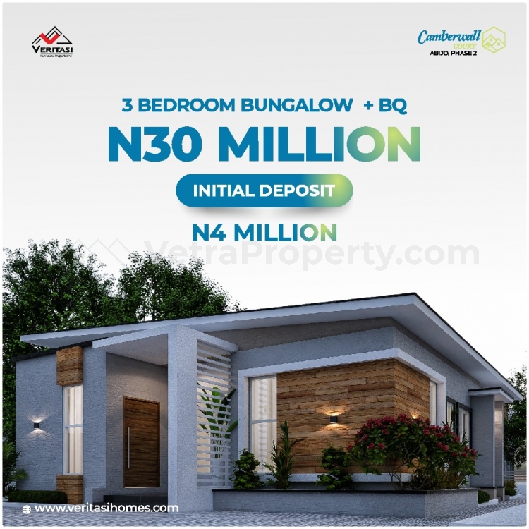  CAMBERWALL COURT 2, ABIJO GRA selling Bungalow and Terraces  3 bedroom House for Sale Ajah Lagos Vetra  Property