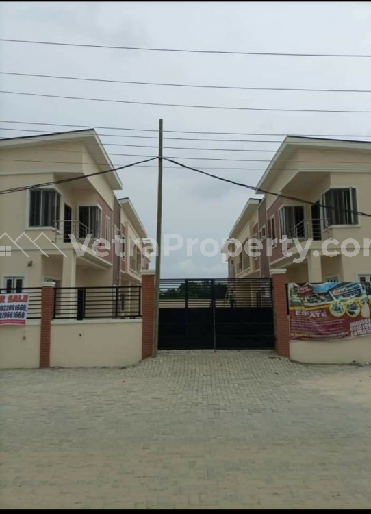  4Bedroom Terrace Building Off Orchid Road by Chervon  4 bedroom House for Sale Lekki Lagos Vetra  Property