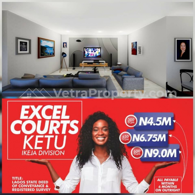  Excel Court Estate,Ketu.._*LANDS ON ALAPERE AXIS OF KETU ARE SOLD FOR 30M  Land for Sale Ketu Lagos Vetra  Property