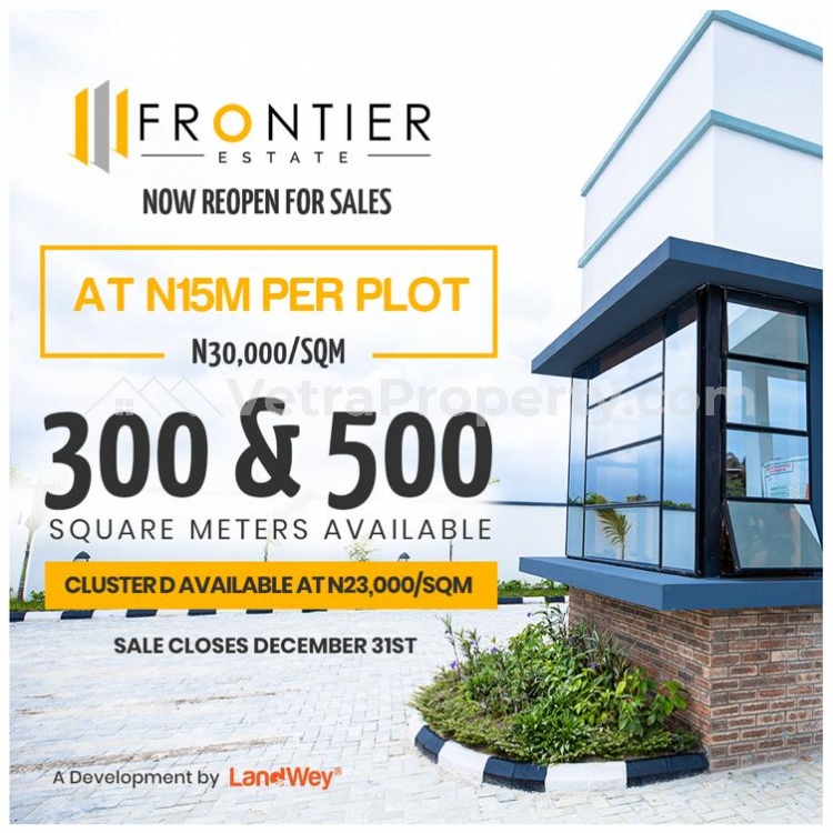  FRONTIER ESTATE INSIDE BEECHWOOD PLOTS OF LAND SELLING  Land for Sale Ibeju Lekki Lagos Vetra  Property