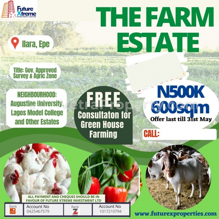  Agric Farm Land In Epe selling Plots of Land N500k  Land for Sale Epe Lagos Vetra  Property