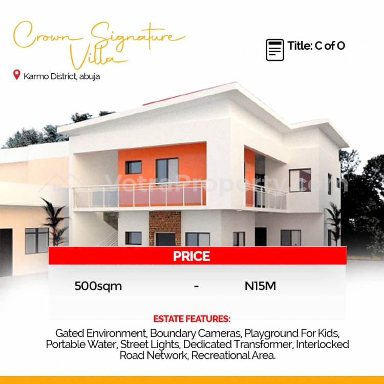  Plots of Land  Land for Sale Karmo Abuja Vetra  Property