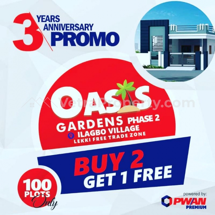  Giver away Promo Price, miss this Offer  Land for Sale Ibeju Lekki Lagos Vetra  Property
