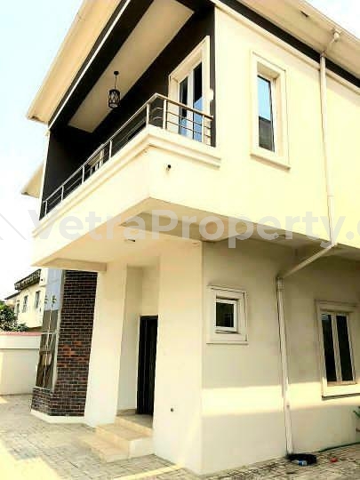  Newly built 5bedroom Fully Detached Duplex with a room bq  House for Sale Lekki Lagos Vetra  Property
