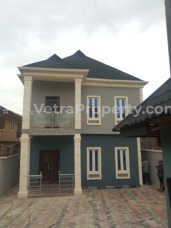  Newly built 4bedroom duplex with A room bq  4 bedroom House for Sale Ojodu Lagos Vetra  Property