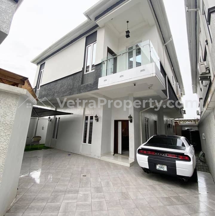  5bdrm fully detached Duplex  5 bedroom House for Sale Lekki Lagos Vetra  Property