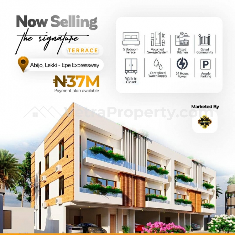  2 Numbers of 5bedroom semidetached duplex  Flat for Sale Ajah Lagos Vetra  Property
