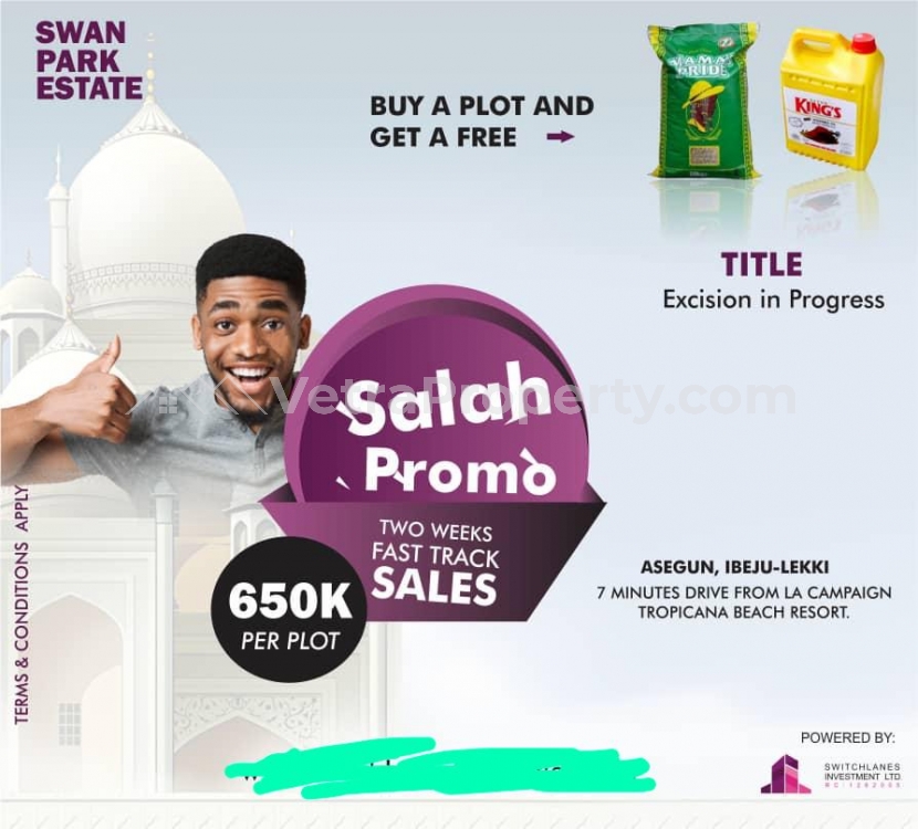  Dry land with Excision  Land for Sale Ibeju Lekki Lagos Vetra  Property