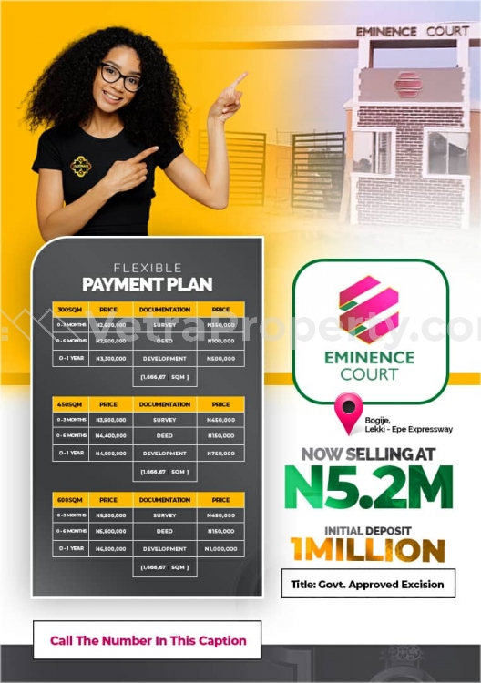  Land with approved Excision  Land for Sale Ibeju Lekki Lagos Vetra  Property