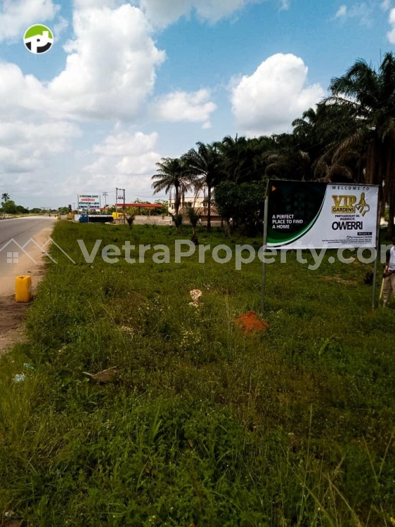  Dry land with perimeter,Survey and deep  Land for Sale Owerri Imo Vetra  Property