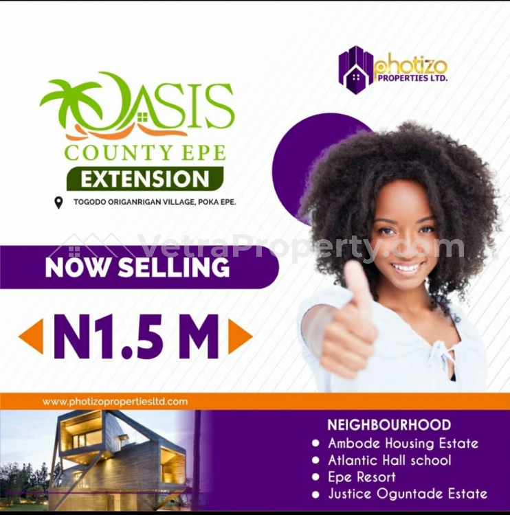  Affordable dry land  Land for Sale Ibeju Lekki Lagos Vetra  Property