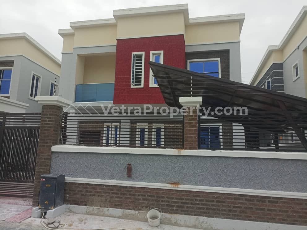  Newly built 4bdrm Fully Detached  4 bedroom House for Sale Lekki Lagos Vetra  Property