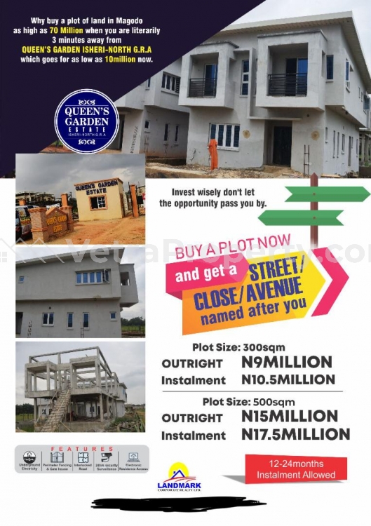  Affordable Plot of land with C of O 5mins drive from Magodo  Land for Sale Ojodu Lagos Vetra  Property