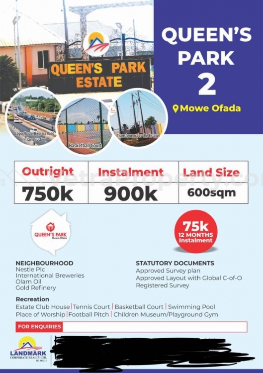  Plots of lamd  Land for Sale Ojodu Lagos Vetra  Property