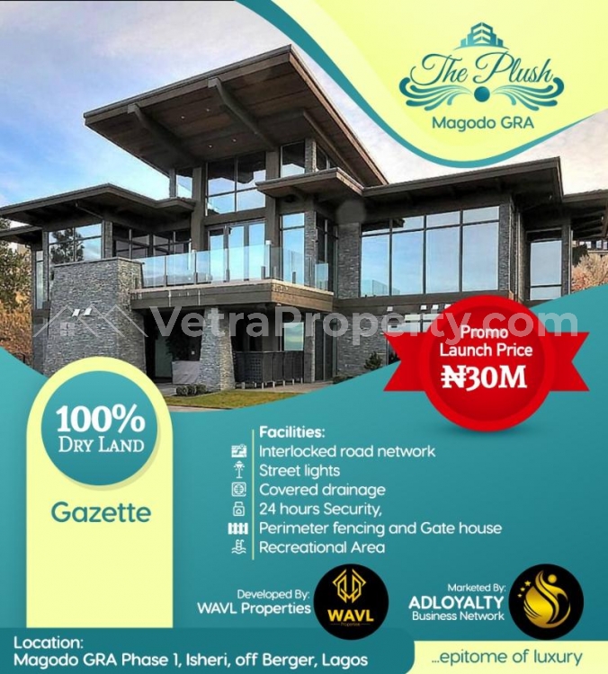 Complete dry land with Gazette  Land for Sale Ojodu Lagos Vetra  Property