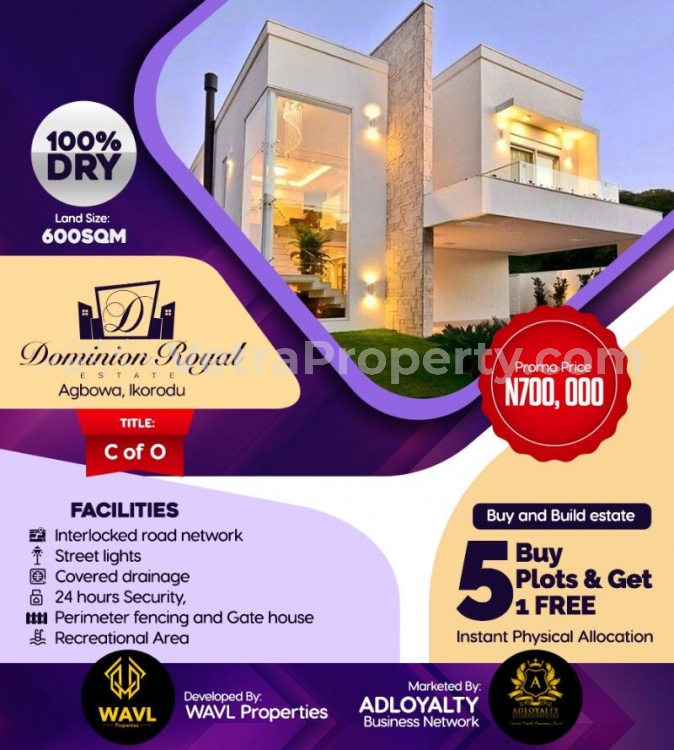  Land with C of O for sale  Land for Sale Ikorodu Lagos Vetra  Property