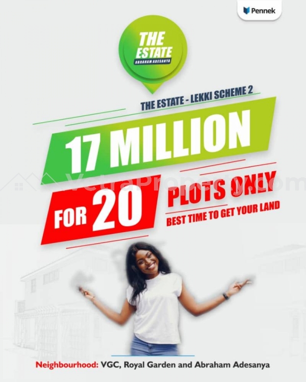  Affordable land with C of O the Estate  Land for Sale Ajah Lagos Vetra  Property