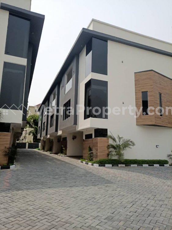  4 Bedroom Terraced Duplex With Bq  4 bedroom House for Sale Victoria Island Lagos Vetra  Property